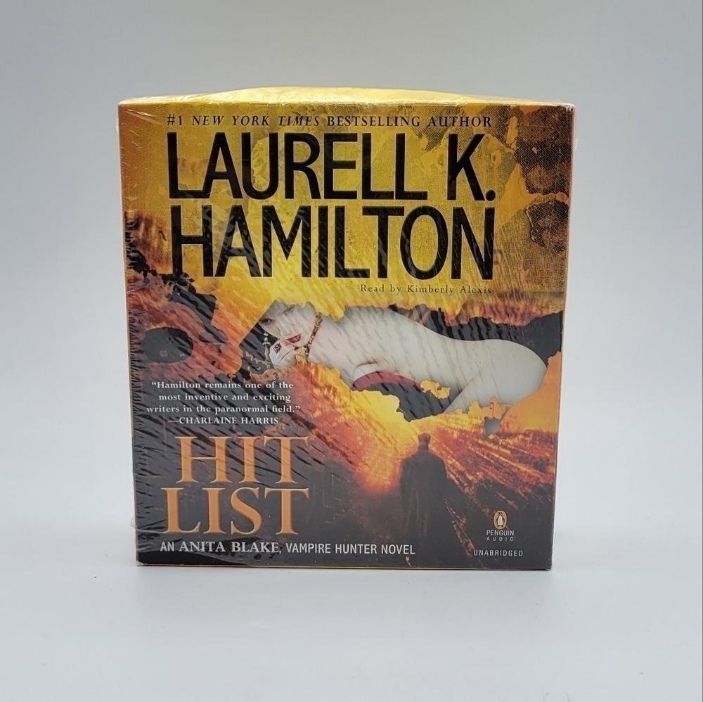 Laurell K. Hamilton Anita Blake Hit List Audio Book CD